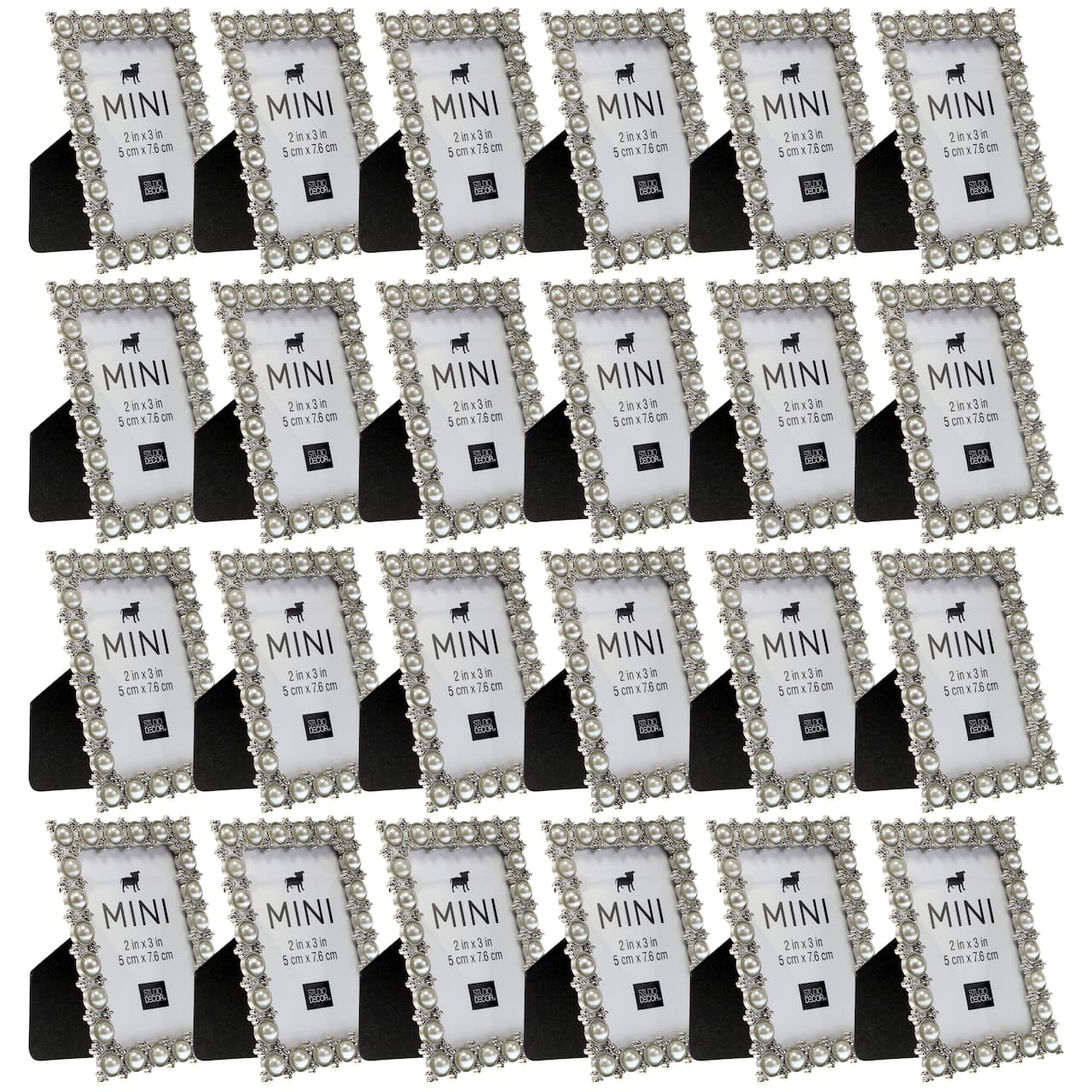 24 Pack: Pearl Mini Frame by Studio Décor®